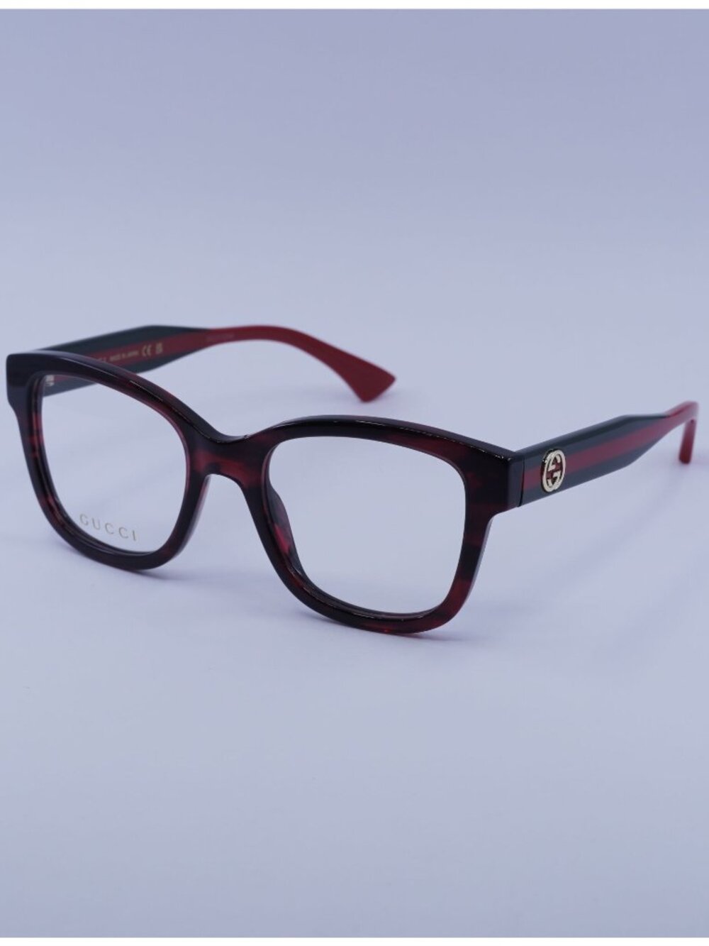 Gucci GG1863O 003 Eyeglasses Havana 51mm Square Frame